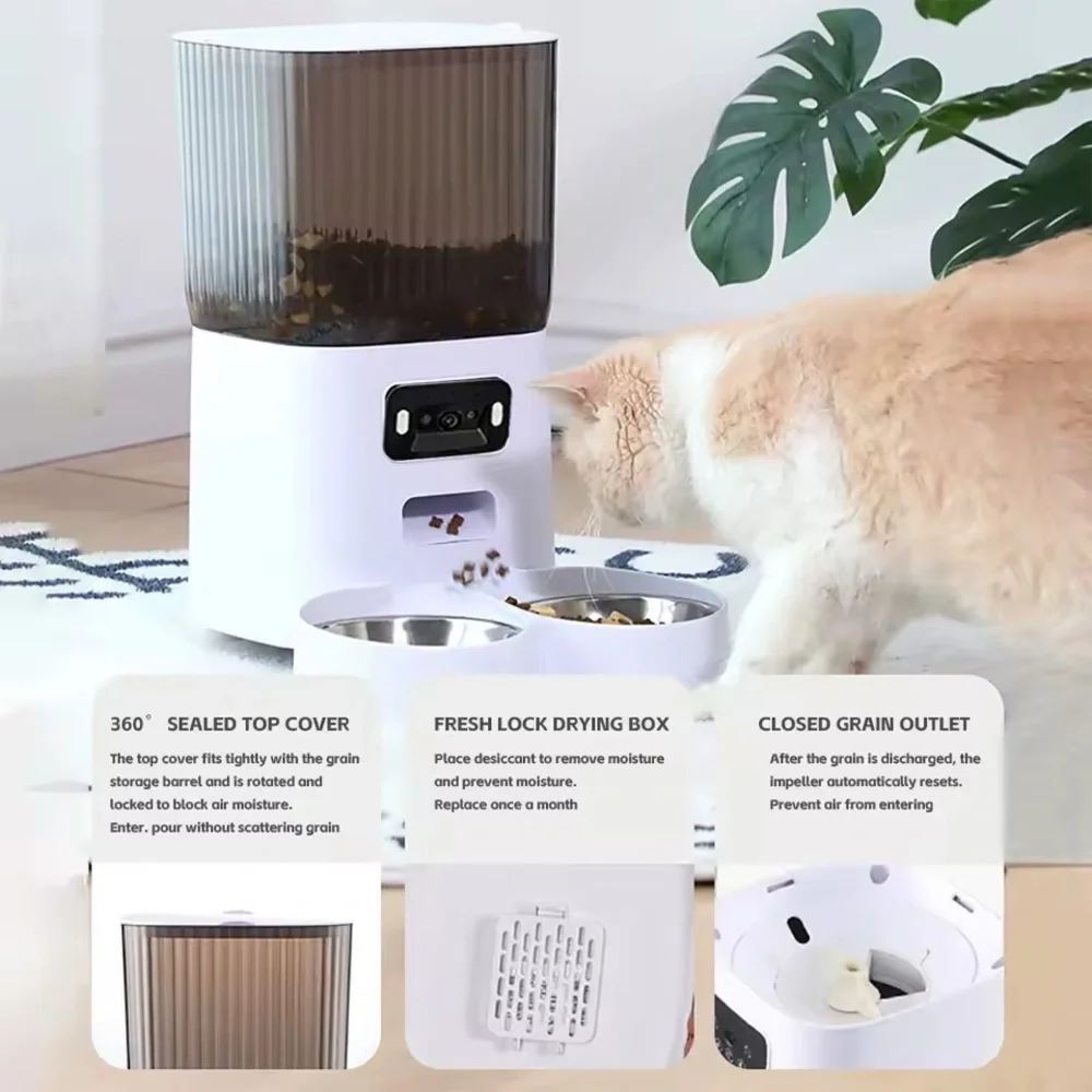 Smart Automatic Pet Feeder – Feed Your Pet Anytime, Anywhere